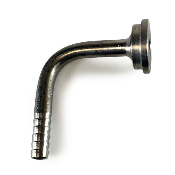 90 Degree 3/16" Tailpiece