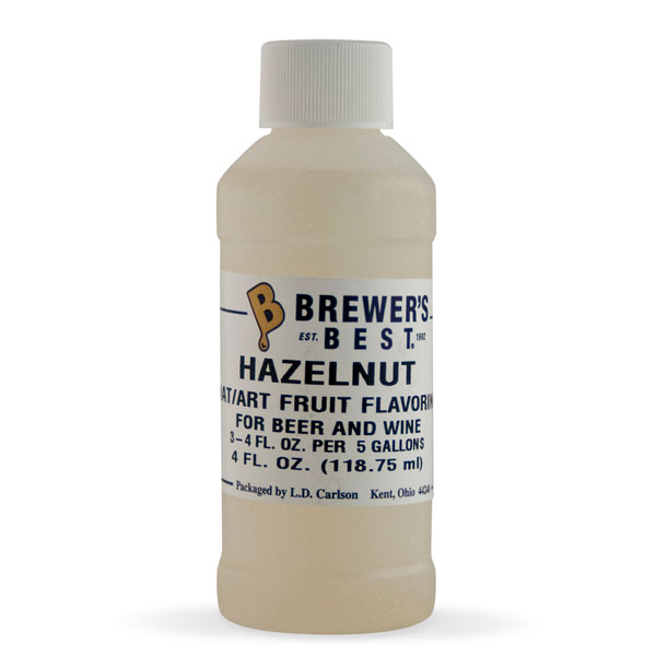 Hazelnut Flavoring, 4 fl oz.
