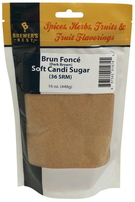 Soft Belgian Candi Sugar (Brown - 1 lb)
