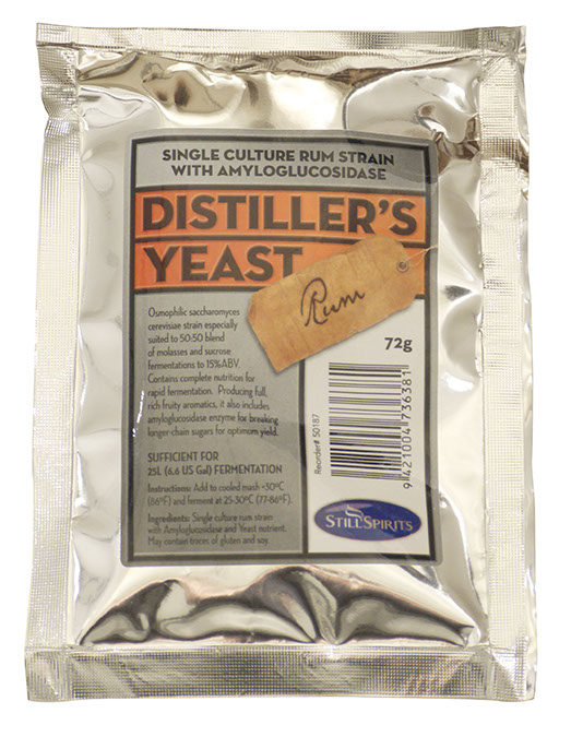 Turbo Yeast - Rum Distiller