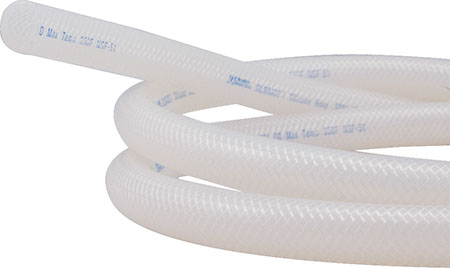 Tubing - Reinforced Silicone (1/2 in ID) - By the foot